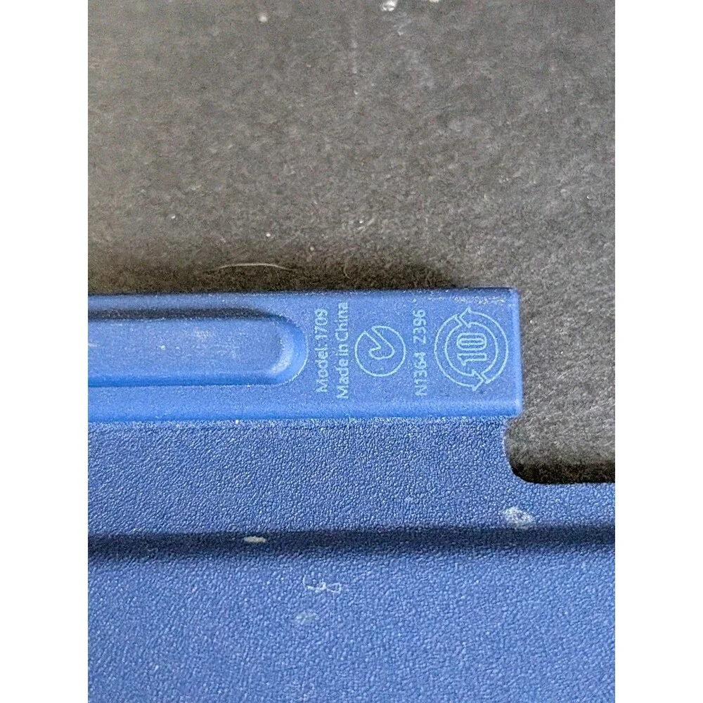 Microsoft Model 1709 Type Cover for Surface Pro 3 - Blue Keyboard